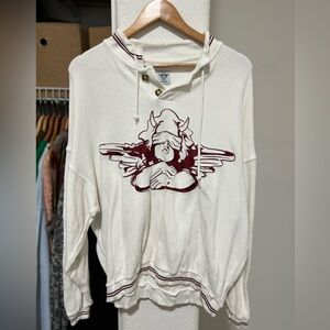 BOYS LIE 100%Cotton Crewneck